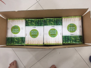 Vaisselle écologique, haut de gamme, vente entière de baguettes jetables en bambou pour restaurants avec logo, couverture en papier en vrac - Product Image 4