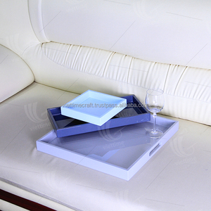 Bandeja de Almacenamiento de Madera Natural Lacada Personalizada, Apta para Alimentos, Uso en Cocina y Hogar, Venta al por Mayor, Hecha en Vietnam por Viettime Craft - Product Image 3