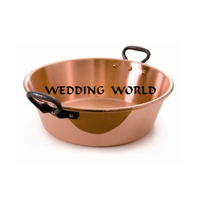 Tazón de cobre martillado para pedicura, tazón de Spa para pies de la mejor calidad, forma redonda, hecho a mano, tazón de cobre para pedicura - Product Image 5