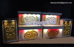 Comptoirs de décrochage de nourriture de mariage élégants Carré étal de nourriture de mariage Australie - Product Image 5