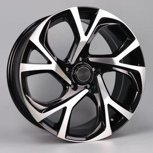 ล้อแม็กซ์ S-Brand อัลลอยด์ หลายก้าน สีดำ ขัดเงาเต็มวง ขนาด 8.0J กว้าง 40 มม. ET 100 มม. PCD สำหรับรถยนต์นั่งส่วนบุคคลและรถ SUV - Product Image 2