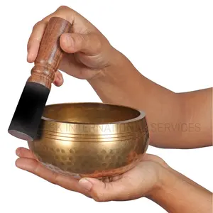 Nepal Made Tibetan Singing Bowl - Perfect For Meditation, Chakra Healing, Prayer ,Mindfulness - Tibetan healing Singing bowls