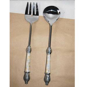 Serveur de salade de mariage en vente Ensemble de couverts en métal durable pour les mariages - Product Image 5