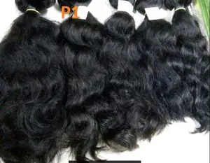 Vendor Rambut Kamboja, 100% Rambut Manusia Remy, Rambut Ikal Kamboja Bergelombang 8a Rambut Ekstensi Rambut Global