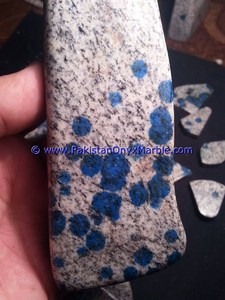 หินแจสเปอร์สีน้ำเงิน K2 ขัดเงา หินแร่ธรรมชาติสีแดง - Product Image 2