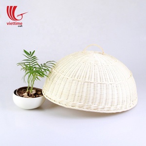 Tienda de ratán blanca ecológica de malla de cubierta de comida natural para restaurantes - Product Image 6