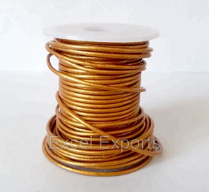 Cordones de cuero de primera calidad, pulsera de joyería, collar, cordón, accesorio de joyería DIY por metro, suministro al por mayor - Product Image 3