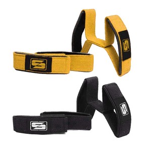 SAAR INDUSTRIES Meilleure vente haute qualité coton/Polyester haltérophilie Figure 8 sangles robuste Gym personnalisable unisexe nouveau - Product Image 3