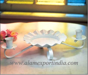 Rose <b>Candle</b> Holder Iron <b>Candle</b> Holder Rose Shape Tabletop Decoration Home Wedding Parties Export Quality <b>Bulk</b> Quantity Cheap - Product Image 5