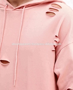 Hip hop OEM surdimensionné xxxxl sweats à capuche hommes personnalisés, nouvelle mode personnalisé surdimensionné en détresse respirant à capuche AA 597 - Product Image 3