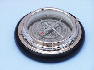 Boussole de bureau directionnelle chromée antique nautique boussole de bureau directionnelle chromée 6 "décoration de la maison par Calvin Handicraft - Product Image 3