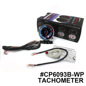 60mm Tacómetro RPM Motor paso a paso Mecánico Car Racing Gauge - Product Image 6