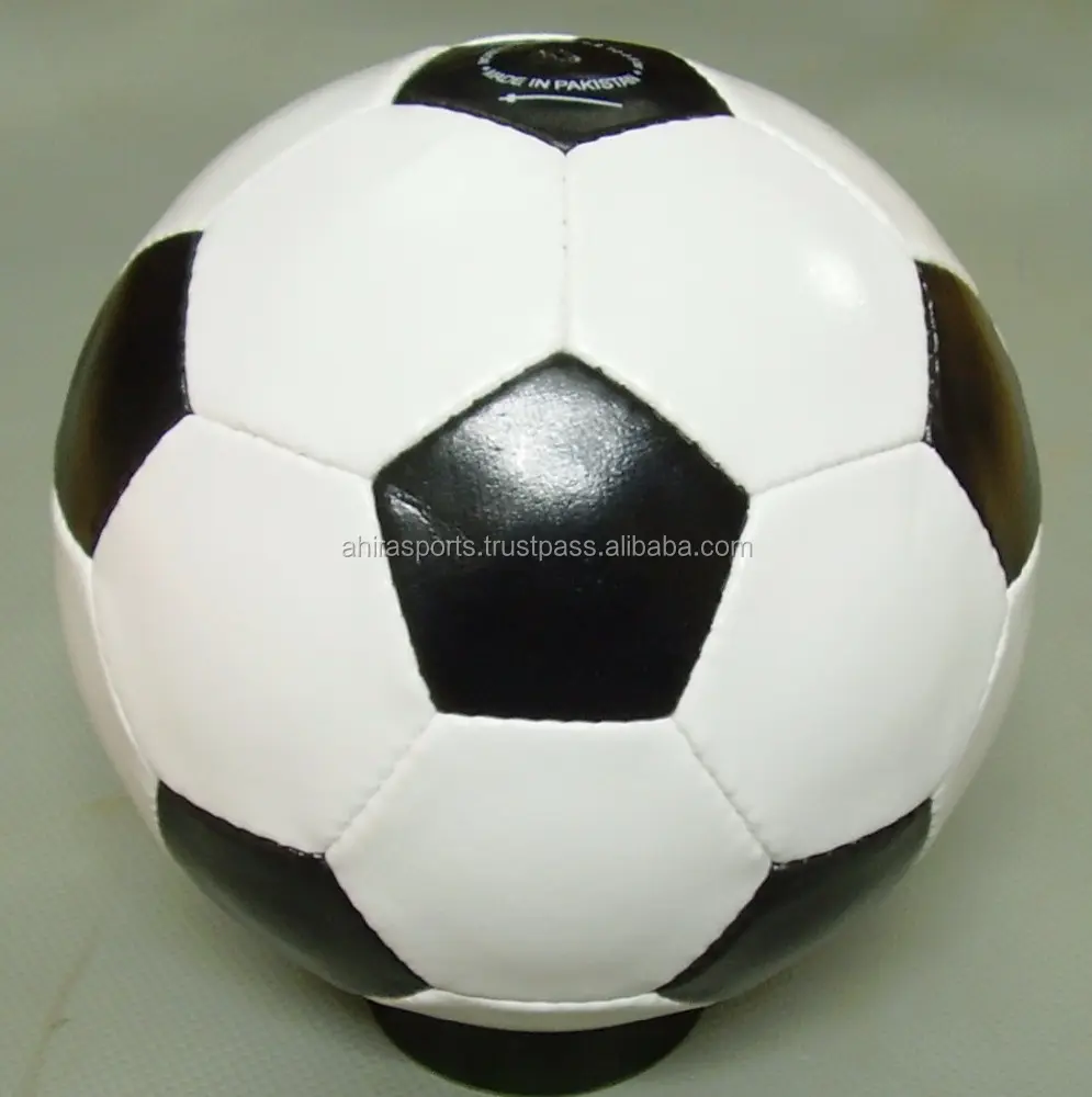 Old Traditional Black & White football/cheap price soccer ball/Promotional quality/Perfect hand and machine stitched/logo any