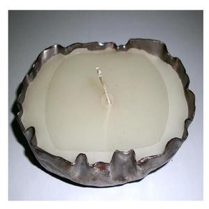 Decorative <b>Silver</b> Metal Tealight <b>Candle</b> <b>Holder</b> - Product Image 1