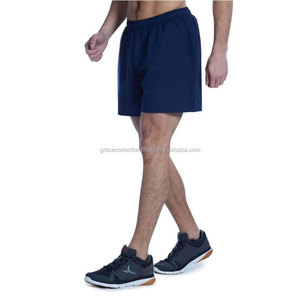Pantalones cortos deportivos informales unisex para correr, trotar y gimnasio, transpirables, con cordón de cintura media - Product Image 3