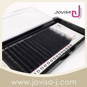 Extensiones de pestañas de visón de bandeja mixta de color rizado J/B/C/CC de 0,07 de espesor, aplicación suave coreana pura para uso profesional - Product Image 4