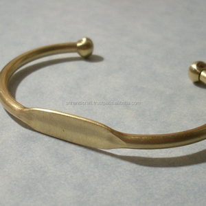 Handmade Happiness Arrow Cuff <b>Bracelet</b> Adjustable Brass Arrow <b>Bracelet</b> - Product Image 1