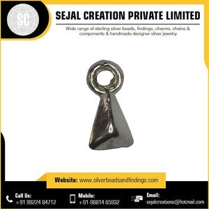 Abalorio de cubo de plata de ley, el precio más bajo - Product Image 3