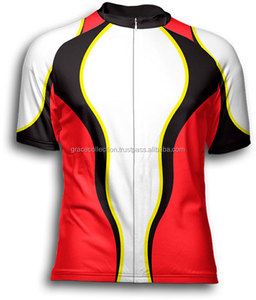 Camisetas de Ciclismo de diseño personalizado, Jersey deportivo de estilo con media cremallera - Product Image 5