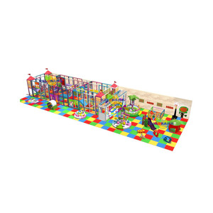 Aire de jeux intérieure douce pour enfants de 270 m² avec labyrinthe et piscine à balles pour l'école et les centres commerciaux Centres de divertissement familiaux - Product Image 1