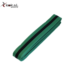 Cinturones de Artes Marciales Clásicos y Coloridos Personalizados para Taekwondo y Karate, Duraderos, de Goma y Algodón, Unisex - Product Image 5
