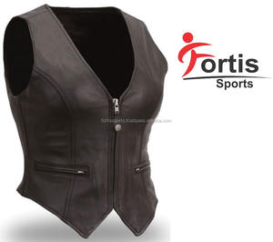 Style de costume de gilet de moto en cuir coupe-vent et respirant pour femmes - Product Image 3