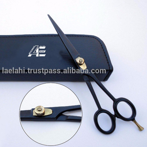 Juego de tijeras de peluquería profesional LA ELAHI & CO, maquinilla de afeitar de acero inoxidable, tijeras de pelo, punta de hoja afilada para aseo - Product Image 1