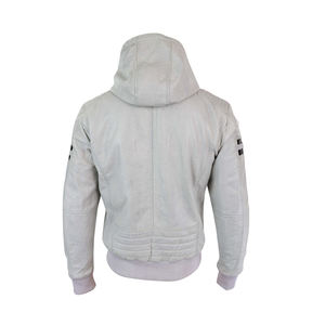 Chaqueta de piel auténtica para hombre, chaqueta de cuero con cremallera para adultos, hecha en paquistaní, de buena calidad, con logotipo personalizado - Product Image 3