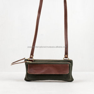 Sac à main à bandoulière quotidien pour femme avec fermeture à glissière Caractéristique pratique en cuir - Product Image 4