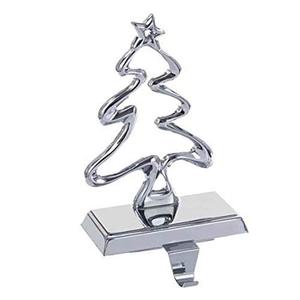 Soporte de almacenamiento de árbol de metal decorativo para el hogar de plata brillante de aluminio fundido - Product Image 1