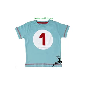 Oferta de Moda: Camiseta Infantil de Manga Corta con Cuello Redondo Estampada de Algodón Orgánico de Bambú Ecológico, Proveedor de Oro de Tirupur - Product Image 2