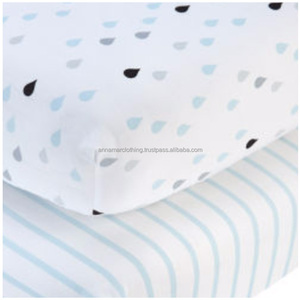 Organic Cotton Baby Fitted Crib Sheet OEM Supplier - Product Image 1