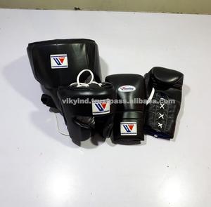 Boxer éolien noir de haute qualité, équipement de boxe de toutes les tailles - Product Image 1