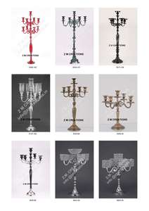 Nouveau design de bougeoir de table en métal pour centre de table de mariage ou décoration de villa d'hôtel à la maison - Product Image 5