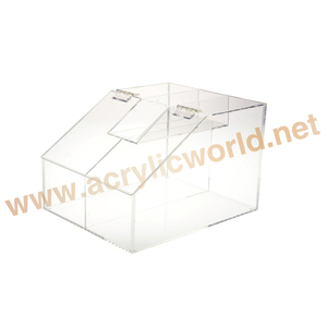 Clear Acrylic <b>Candy</b> <b>Box</b>/ Bins/Dispenser/ Container Wholesale <b>Candy</b> <b>Box</b> - Product Image 5