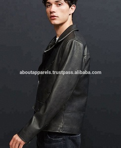 2026 New Hot Selling Suede <b>Shear</b>-ling Breathable Lambskin & Cowhide Leather Jacket With Leather Belt - Product Image 6