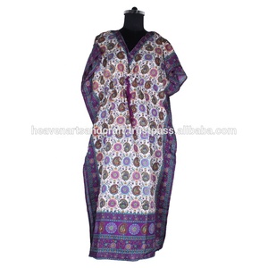 2025 mode dubaï islamique Floral longue robe Abaya dernière conception motif caftan Top qualité bloc imprimé Floral Design caftan - Product Image 2