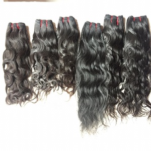 La fábrica Nandee House ofrece los mejores precios de proveedor, extensiones de cabello Remy virgen indio, cabello humano alineado con rizos italianos de Color Natural - Product Image 6