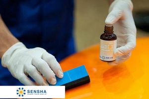 SENSHA Premium Ceramic Nano Crystal Coat 80ml Meilleure cire de voiture avec revêtement d'un an pour voitures - Product Image 4