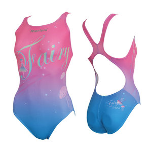 Bañador de corte medio de una pieza para mujer, traje de baño sexy de carreras de secado rápido - Product Image 2