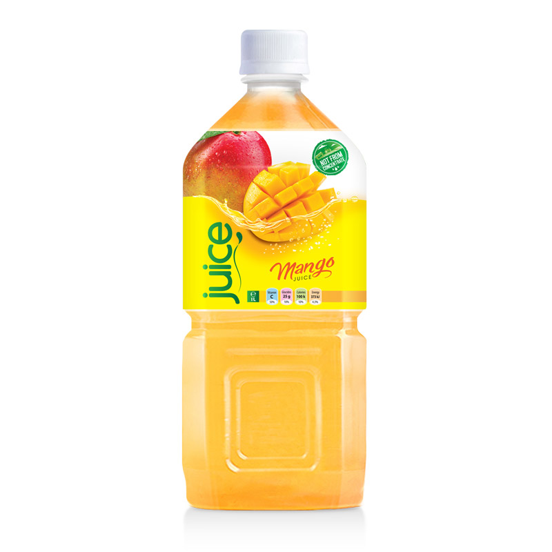 Private Brand High Quality Low MOQ 1000ml Bottle Mango Juice