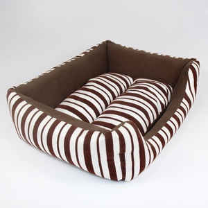 Vente en gros Meilleur prix Lit multicolore de luxe pour chiots et chiens Vietnam Durable Coton Polyester Écologique Chaud Confortable - Product Image 5