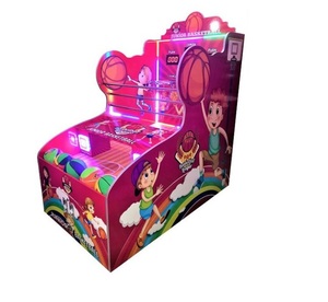 Nouvelle machine de basket-ball Dragon innovante avec lumières LED RVB, fonctionnement à pièces pour 2 joueurs et divertissement actif pour les enfants - Product Image 2