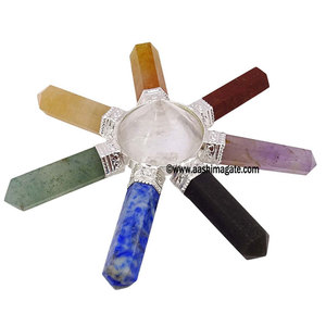 Herramientas generadoras de energía de cuarzo al por mayor a granel, piedras naturales, artesanía de cristal, rocas de Reiki, minerales, lápiz de piedras preciosas, cuarzo Premium - Product Image 1