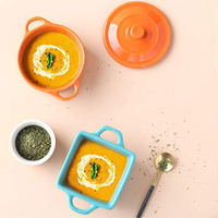 Mini Casserole pour Ramekins, 6/7 oz, en céramique, bols pour tremper