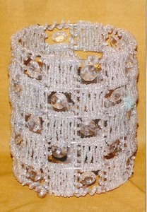 Bougeoir Votif en Cristal Pièce Maîtresse pour Noël Maison Hôtel Fêtes de Mariage-Décoration de Luxe Faite à la Main - Product Image 4