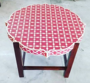 Resina mesa de café taburete - Product Image 3