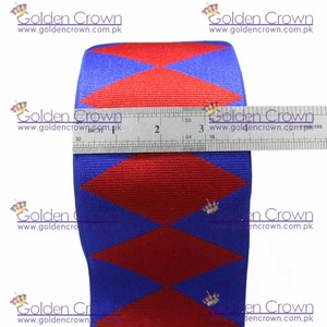Masonic Regalia Royal Arch Double Face Grosgrain Gold Foil Printed <b>Ribbons</b> - Product Image 3