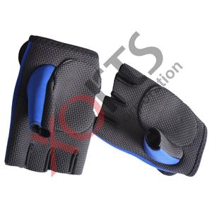 ถุงมือออกกำลังกายพิมพ์ลายซิลิโคนสำหรับยิมยกน้ำหนักการฝึกเพาะกายวัสดุเจลกันลื่นสวมใส่สบาย - Product Image 1