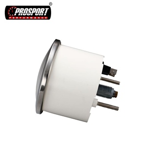 มาตรวัดรอบเครื่องยนต์ 85 มม. สำหรับมาตรวัดรอบแบบคลาสสิก พร้อมระบบ GPS หน้าปัดสีขาว ไฟพื้นหลังสีเหลือง รุ่น 338TACC สำหรับรถยนต์ - Product Image 3